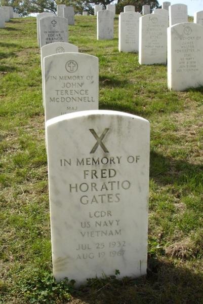 Headstone of Fred Horatio Gates II