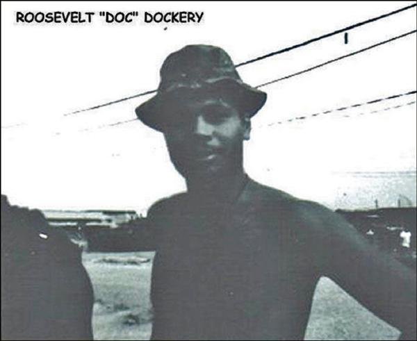 Headstone of Roosevelt George Dockery