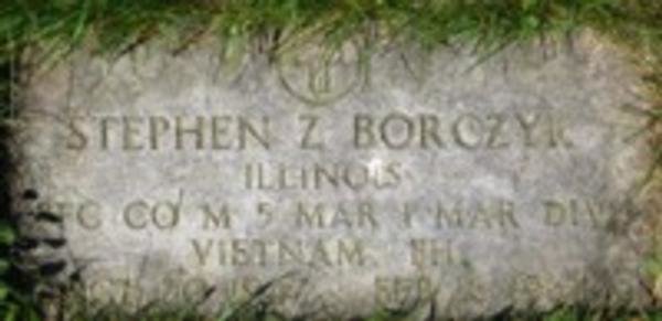 Headstone of Stephen Zbigniew Borczyk