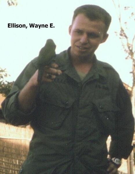 Headstone of Wayne Edwin Ellison