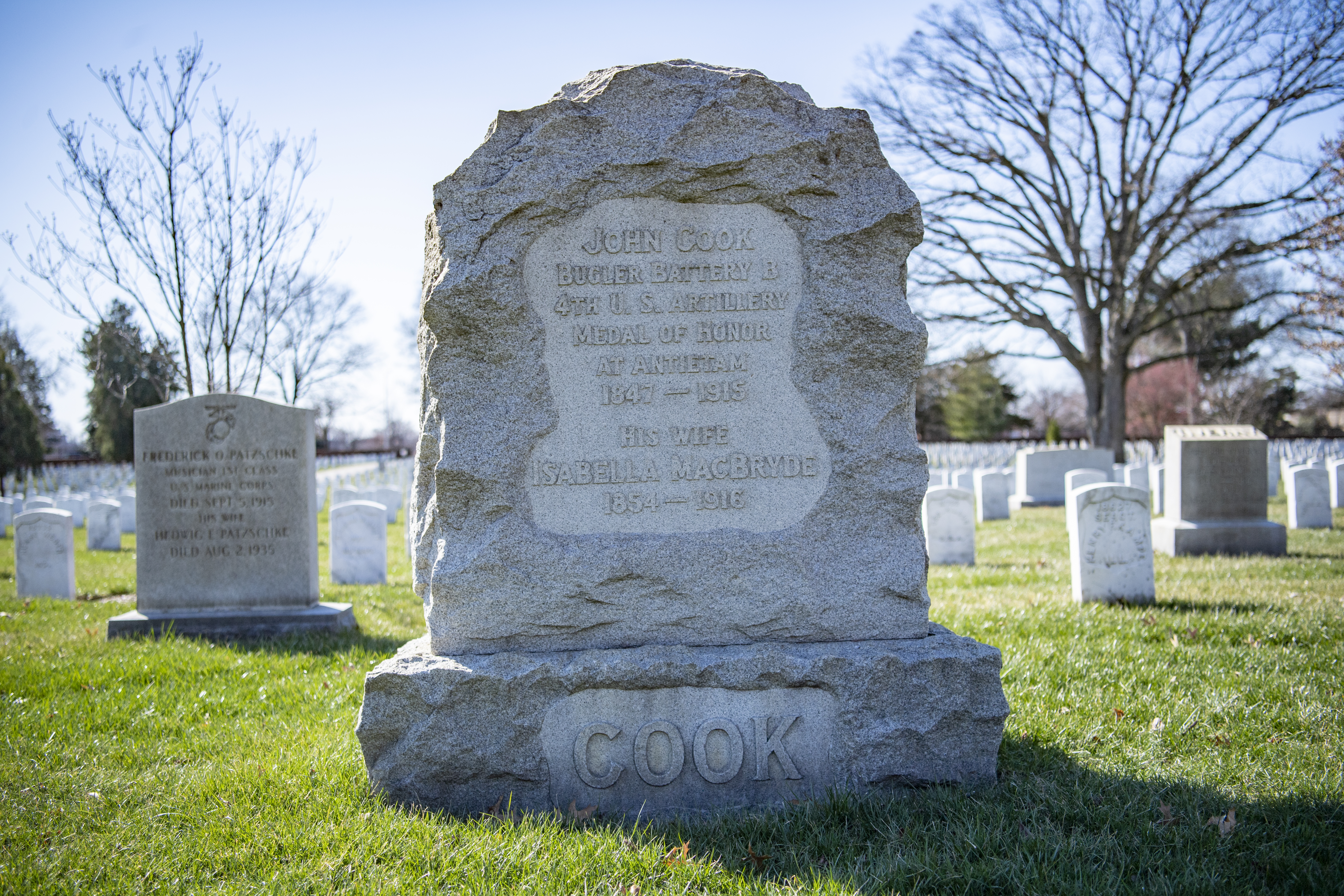 Headstone of John Cook