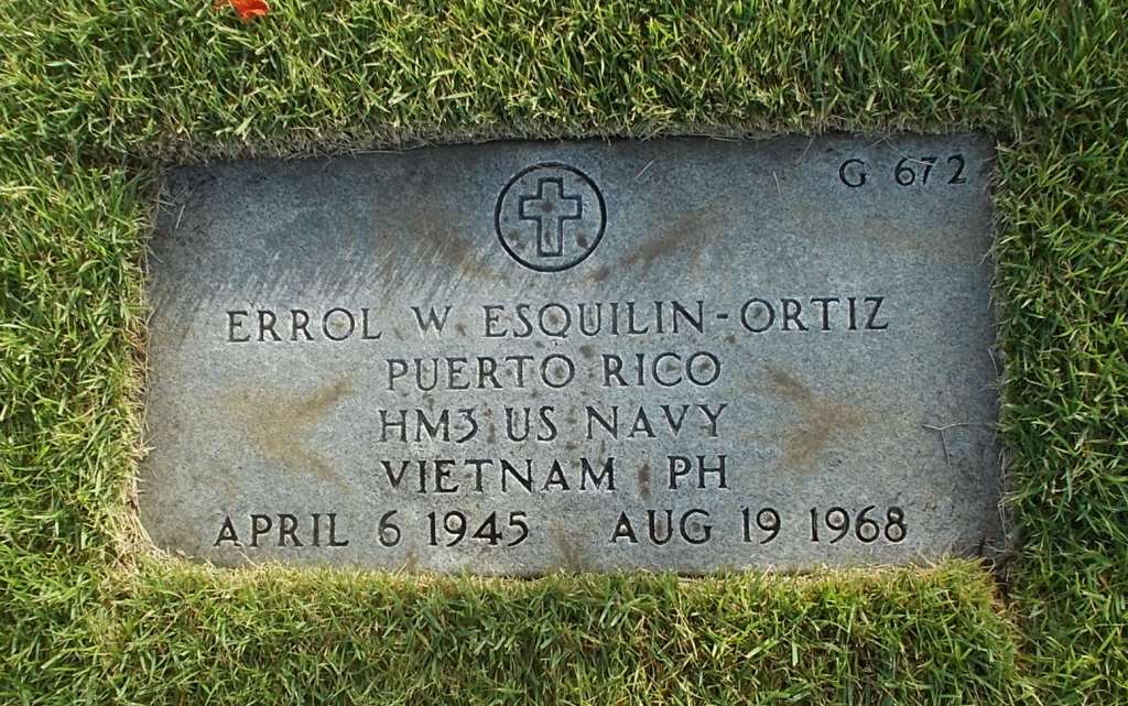 Headstone of Errol W Esquilin-Ortiz
