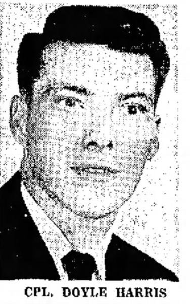 Headstone of Doyle Lee Harris