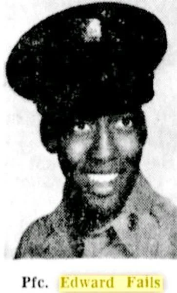 Headstone of Edward Lee Fails Jr.