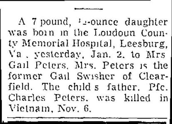 Headstone of Charles Edmund Peters