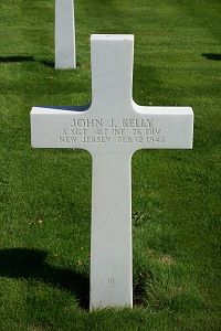 Back of headstone — John Jay Kelly