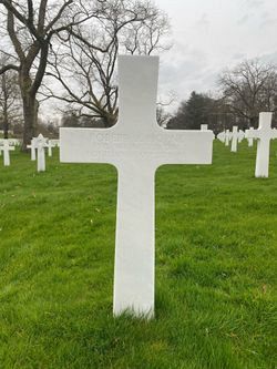 Back of headstone — Robert John Horne
