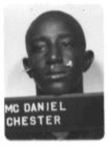 Headstone of Chester McDaniel