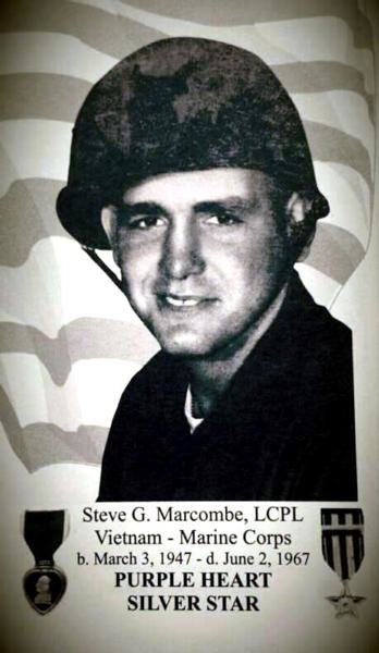 Headstone of Steve Gary Marcombe