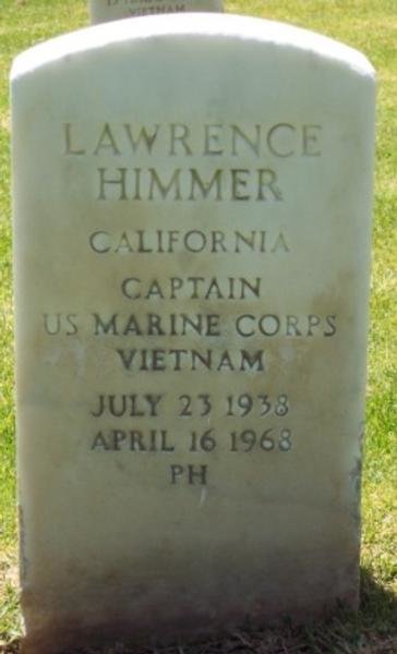 Headstone of Lawrence Himmer