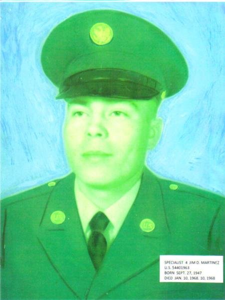 Headstone of Jim Daniel Martinez