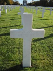 Back of headstone — Harry Leroy Goodwin