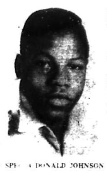Headstone of Donald Lee Johnson