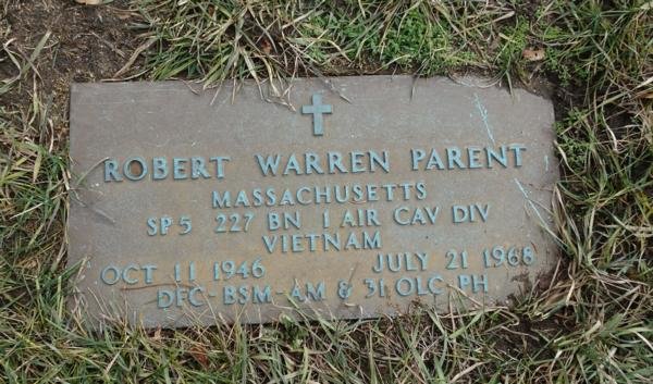 Headstone of Robert Warren Parent