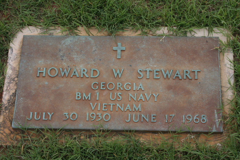 Headstone of Howard Warren Stewart
