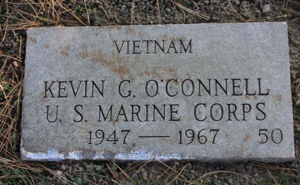 Headstone of Kevin Gerald Oconnell