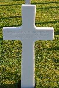 Back of headstone — Ballard Powell Durham