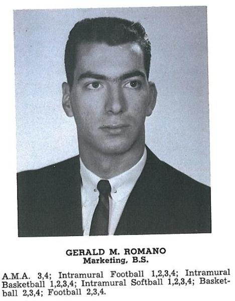 Headstone of Gerald Michael Romano