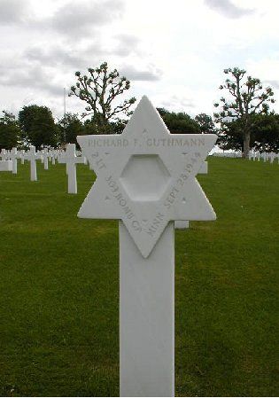 Back of headstone — Richard Freimuth Guthmann