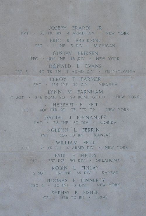 Back of headstone — Paul Edward Fields