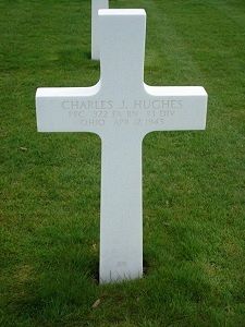 Headstone of Charles Joseph Hughes