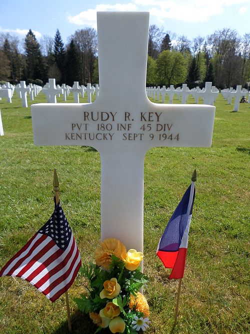 Back of headstone — Rudy Rubell Key
