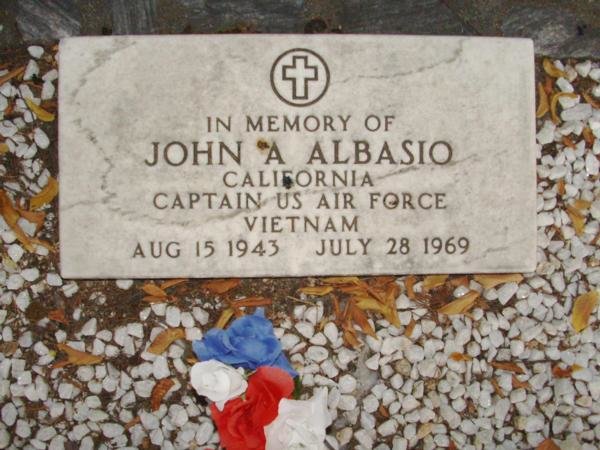 Headstone of John Anthony Albasio