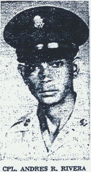 Headstone of Andres Rivera-Ruiz