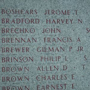 Headstone shared by 4 interments, including Jerome Templeton Boshears