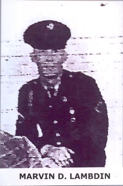 Headstone of Marvin Douglas Lambdin