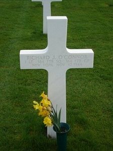 Back of headstone — Richard John O'Connor