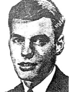 Back of headstone — Richard Allard