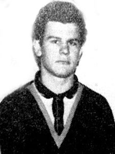 Back of headstone — Terry Albright