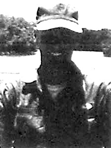 Back of headstone — Ronald Alvey