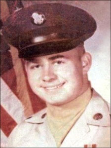 Back of headstone — Terry Albright