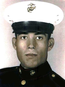 Back of headstone — Ernest Amador