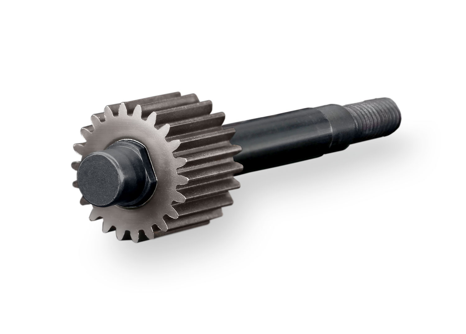 22-Tooth Steel Transmission Input Gear & Shaft
