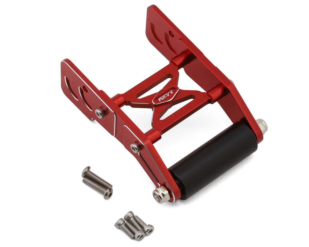 NEXX Racing Losi® Mini LMT Aluminum Wheelie Bar Assembly (Red)