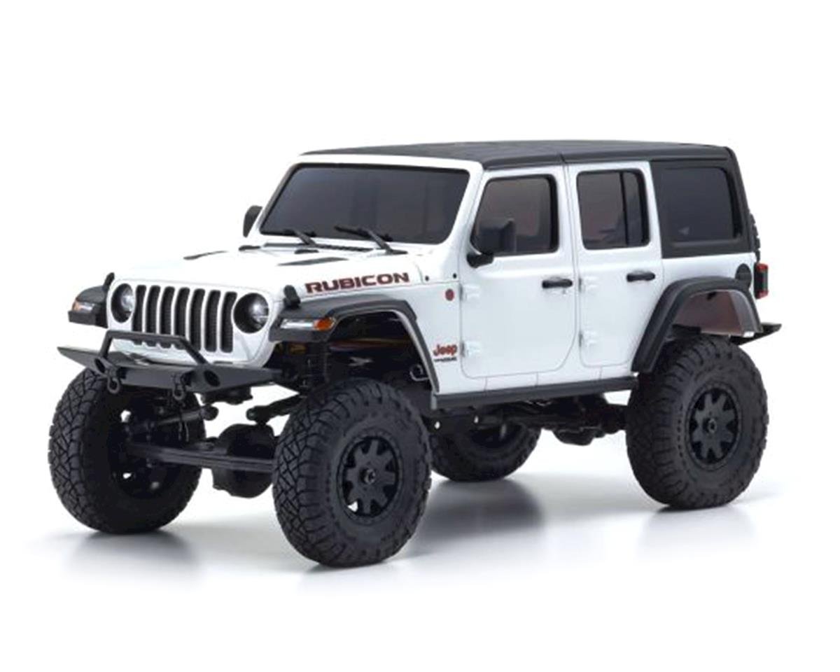 Kyosho MX-01 Mini-Z 4X4 Readyset w/Jeep Wrangler Body (White)