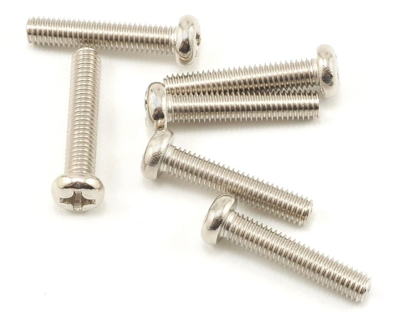 Round-Head Machine Screws 3x15 mm (6)