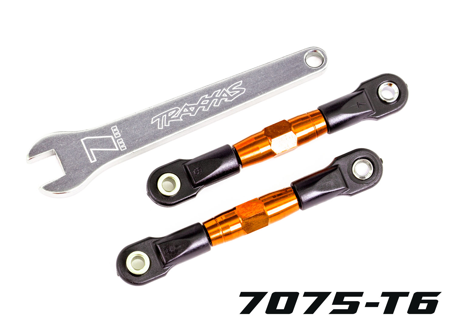 TUBES 56 mm Orange Aluminum Rear Camber Links (2)