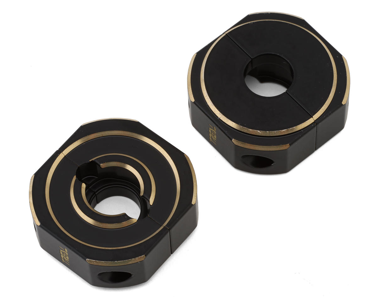 Treal Hobby Element RC Enduro Brass Rear Counter Balance Weight (Black)