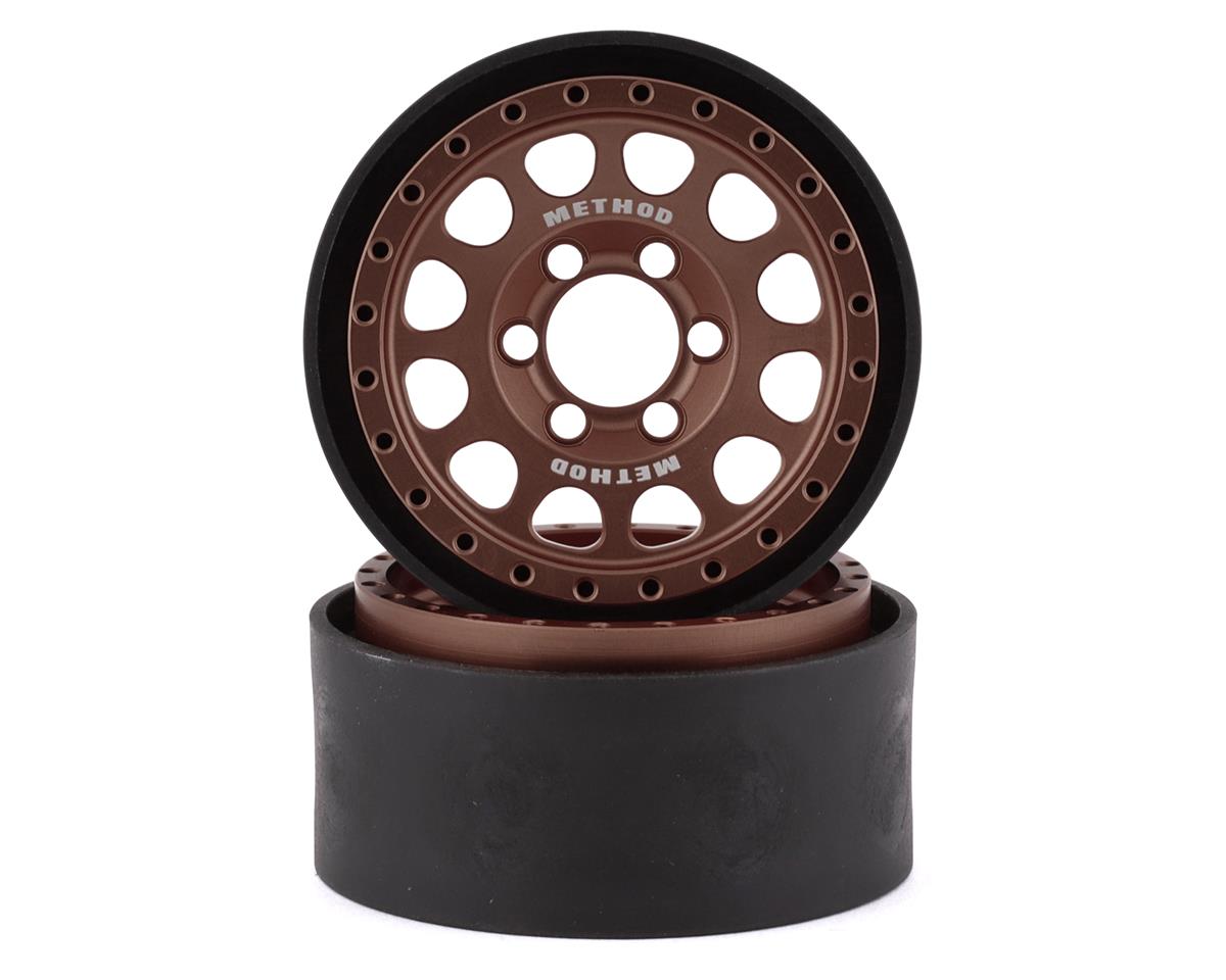 Vanquish Products Method 105 1.9" Beadlock Crawler Wheels (Bronze) (2)