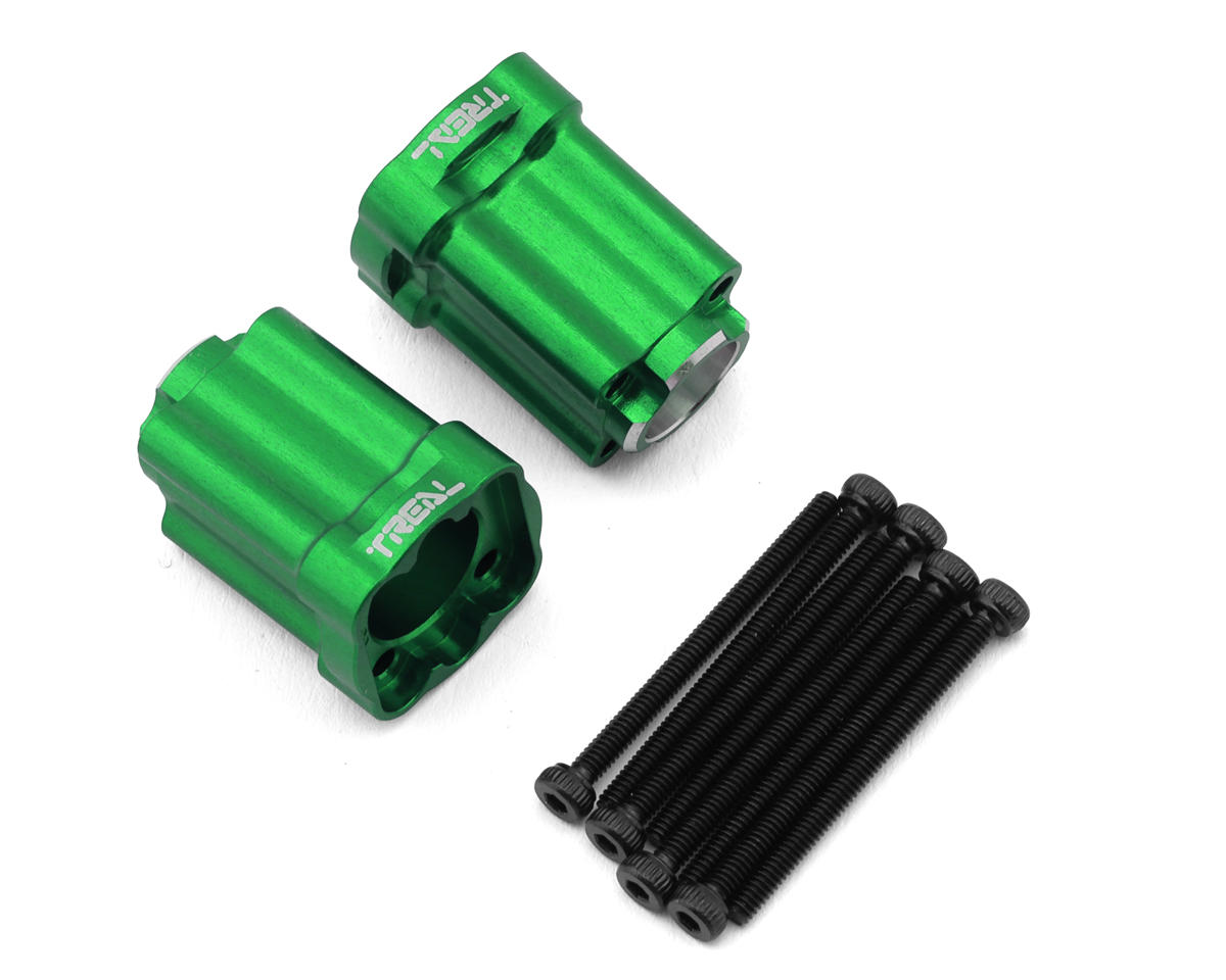 Treal Hobby Losi® Mini LMT 7075 Aluminum Rear Hub Axle Mounts (3°)