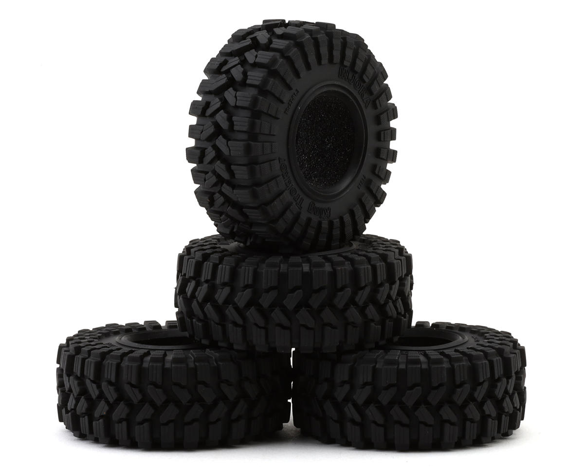 Injora 1.3" King Trekker Micro Rock Crawler Tires (4) (70mm OD) (S5)
