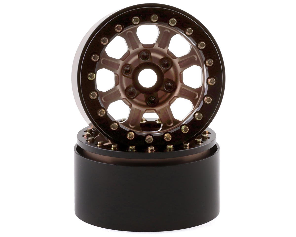 SSD RC Warrior 1.9" Beadlock Crawler Wheels (Bronze) (2)