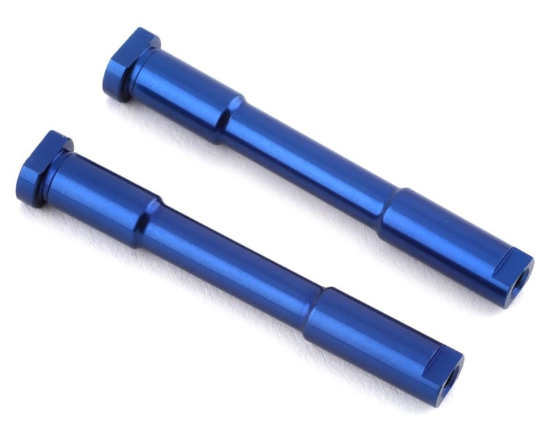 Blue Aluminum Steering Bellcrank Posts (2)