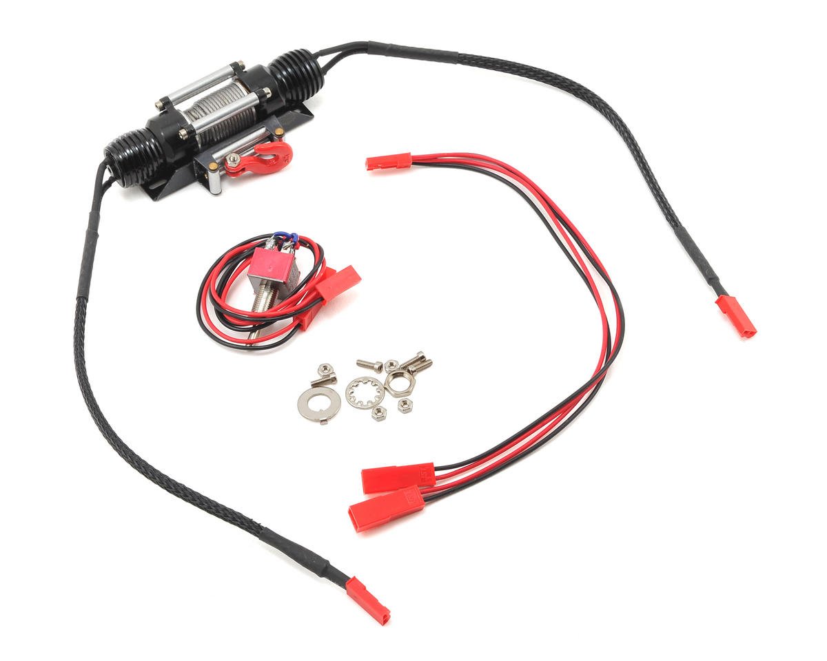 Yeah Racing 1/10 Scale Crawler Dual-Motor Full Metal HD Wired Winch