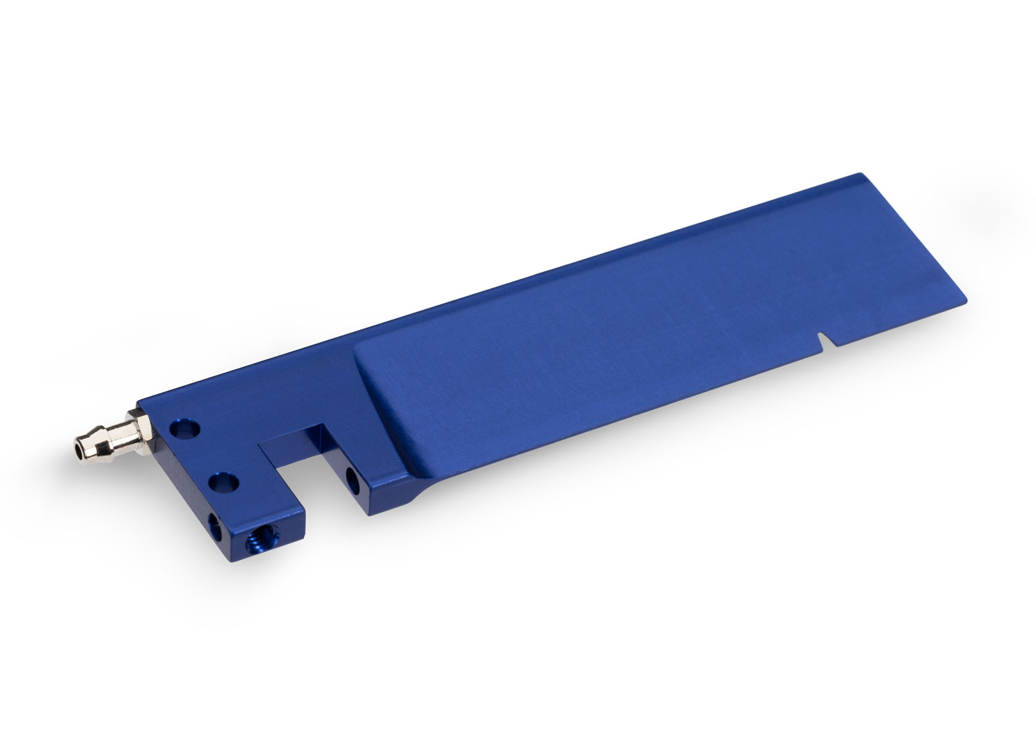 Blue Aluminum 100 mm Rudder