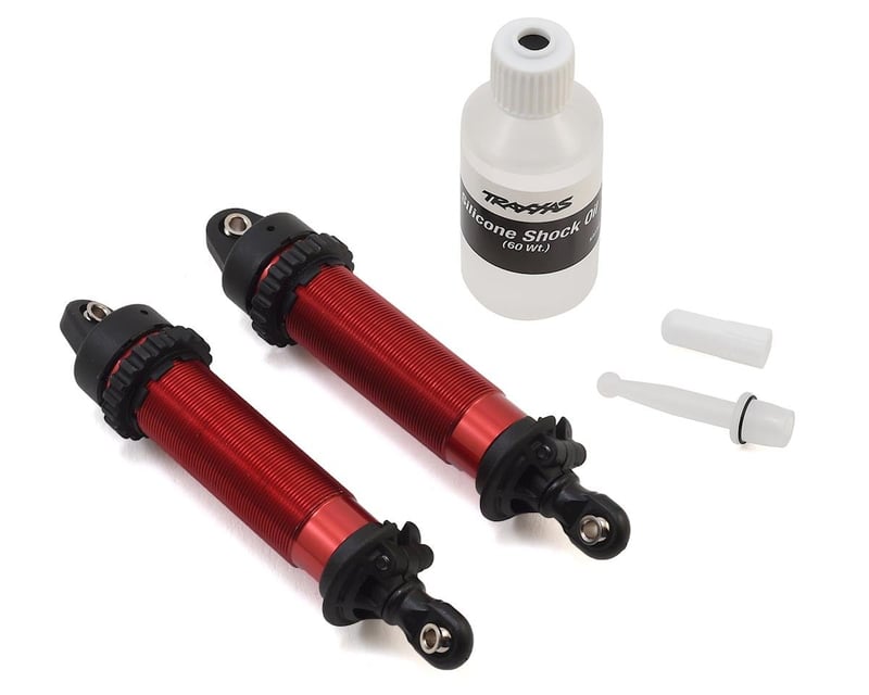 134 mm Red Aluminum GTR Shocks (2)